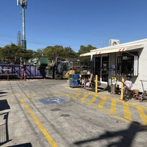 In Yard Square fork tipping